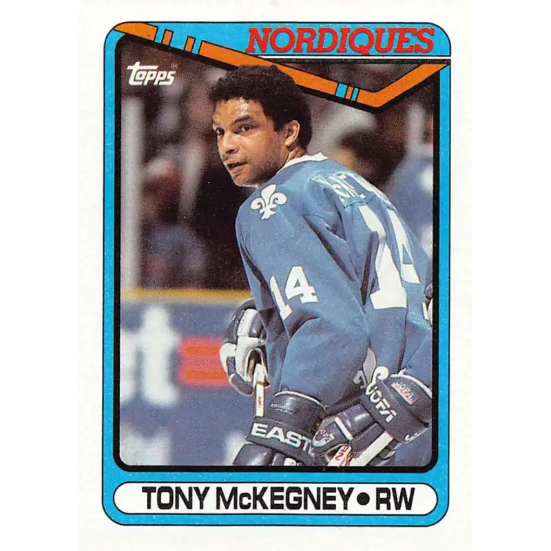 1990-91 Topps #333 Tony McKegney NM-MT Hockey Card - Hockey Card Single