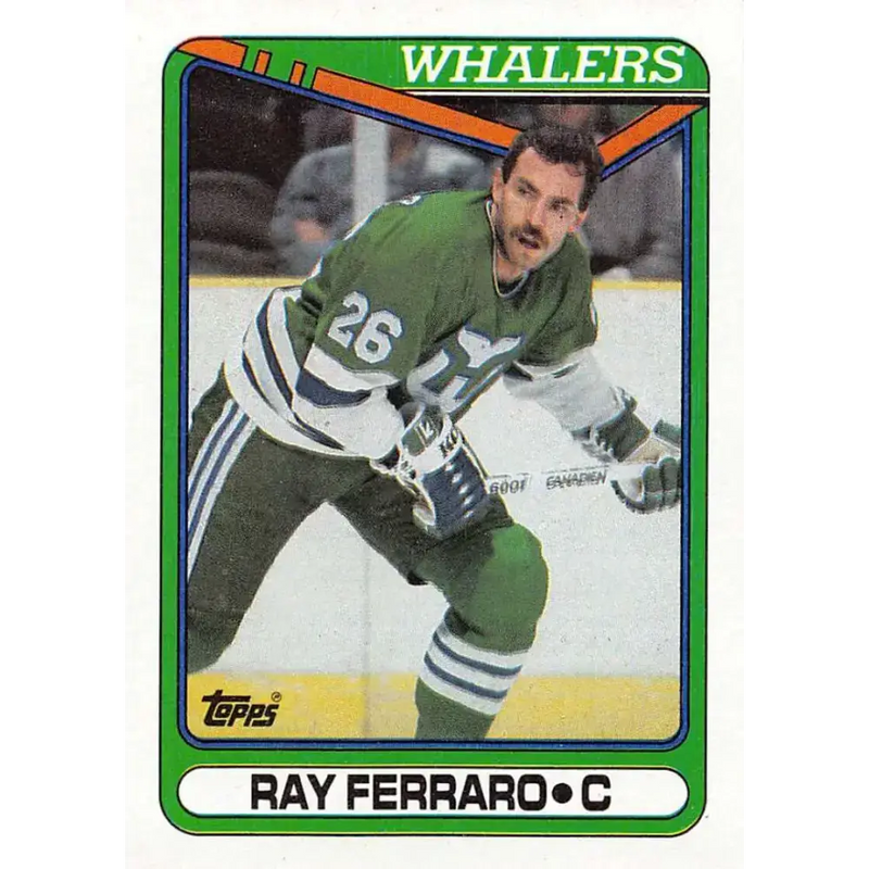 1990-91 Topps #336 Ray Ferraro NM-MT Hockey Card - Hockey Card Single