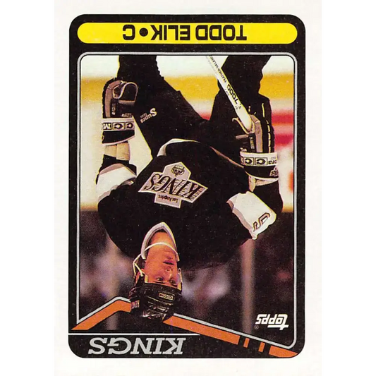 1990-91 Topps #352 Todd Elik NM-MT RC Rookie Los Angeles Kings Hockey Card