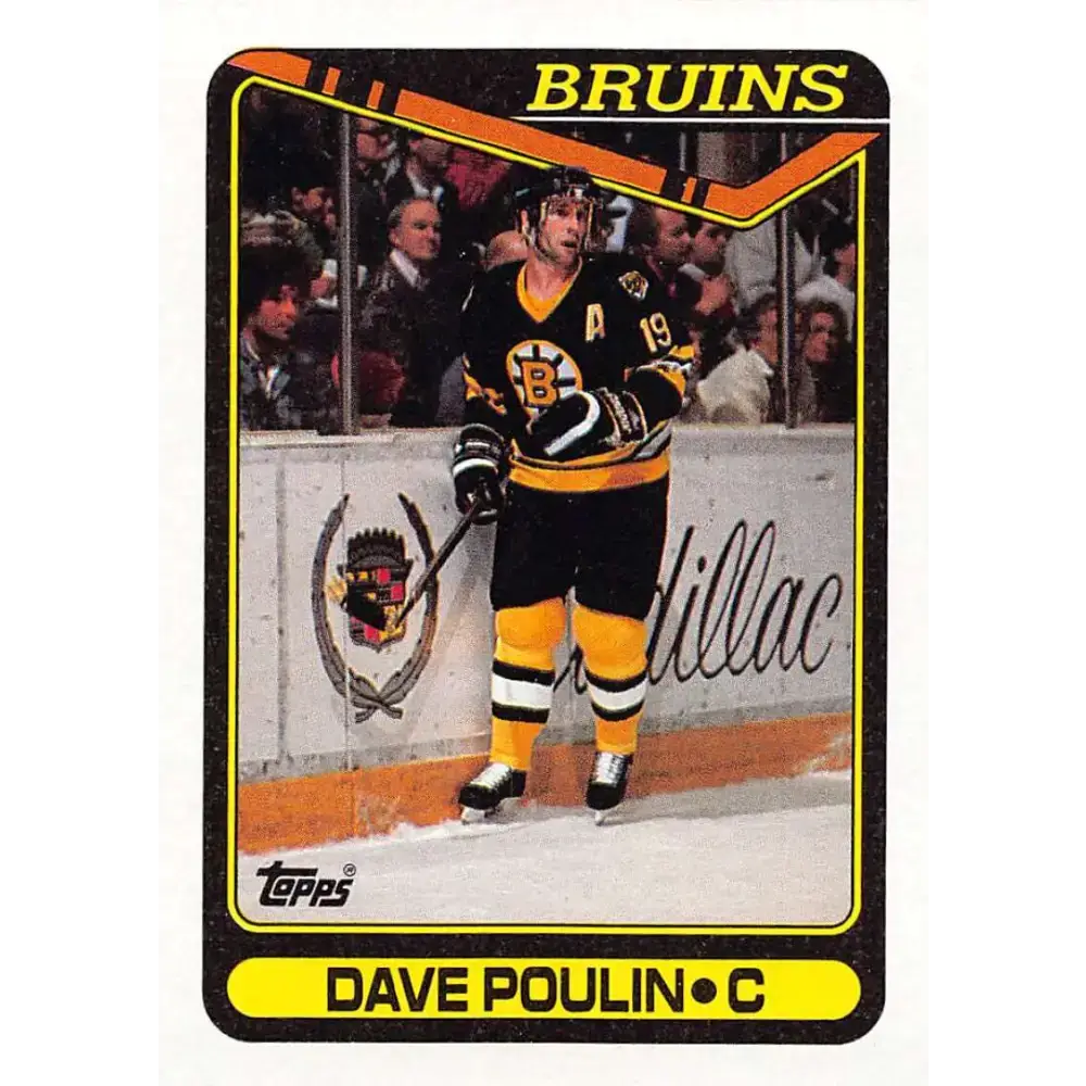 1990-91 Topps #362 Dave Poulin NM-MT Hockey Card - Hockey Card Single