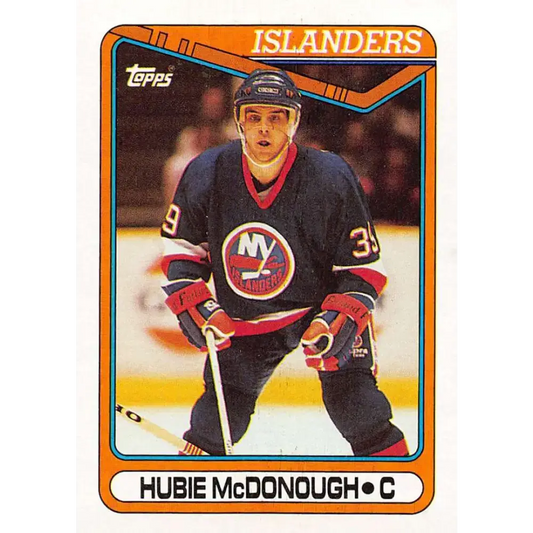 1990-91 Topps #366 Hubie McDonough NM-MT New York Islanders Hockey Card