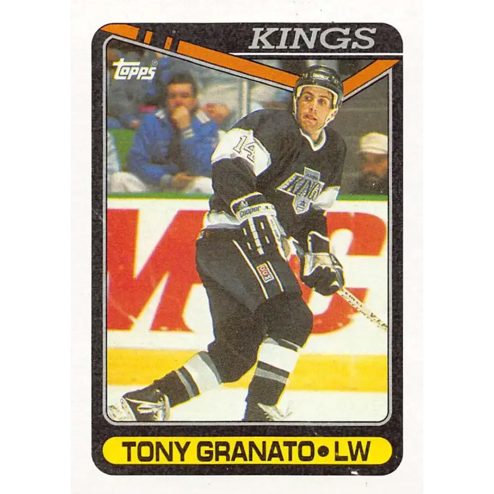 1990-91 Topps #62 Tony Granato NM-MT Los Angeles Kings Hockey Card - Hockey Card Single