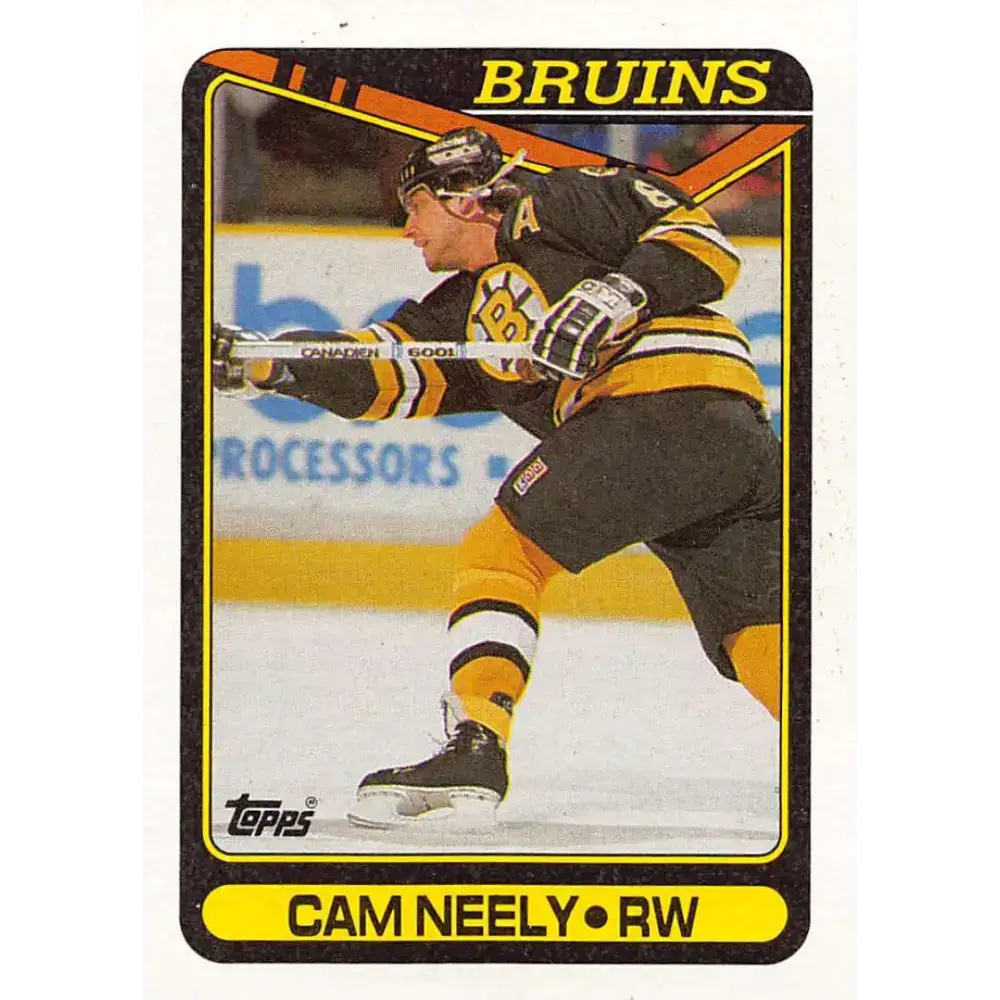 1990-91 Topps #69 Cam Neely NM-MT Hockey Card - Hockey Card Single