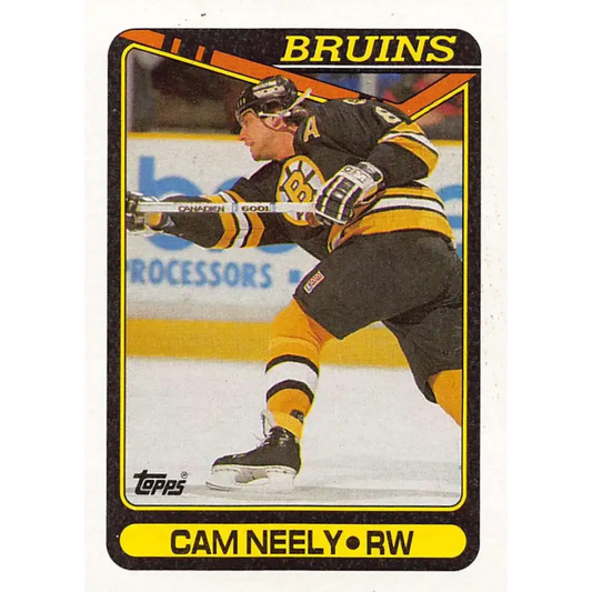 1990-91 Topps #69 Cam Neely NM-MT Hockey Card
