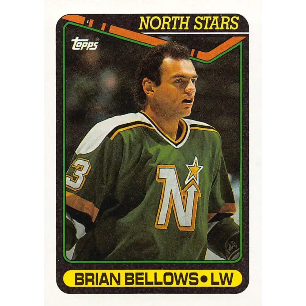 1990-91 Topps #70 Brian Bellows NM-MT Minnesota North Stars Hockey Card - Hockey Card Single