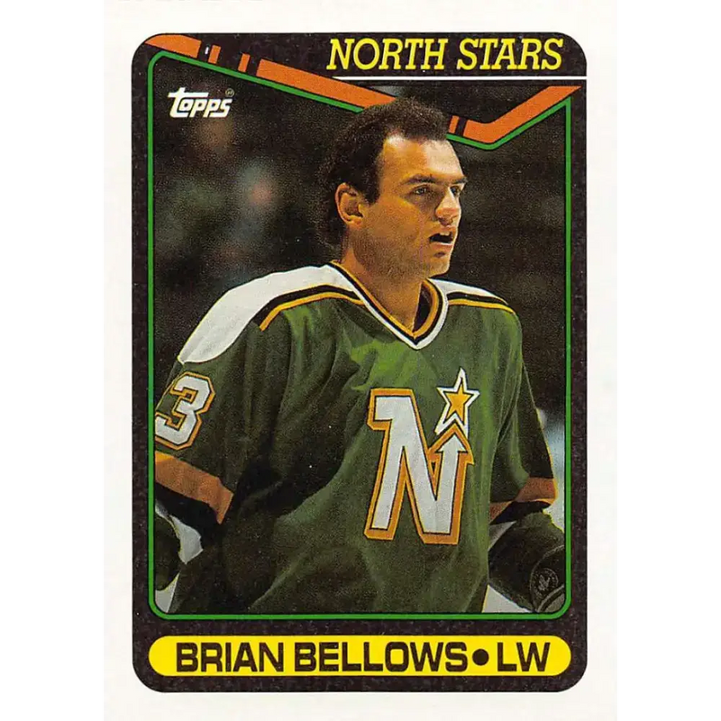 1990-91 Topps #70 Brian Bellows NM-MT Minnesota North Stars Hockey Card - Hockey Card Single