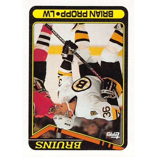 1990-91 Topps #8 Brian Propp NM-MT Hockey Card - Hockey Card Single