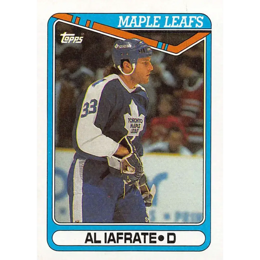 1990-91 Topps #91 Al Iafrate NM-MT Hockey Card - Hockey Card Single