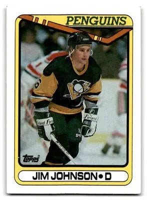 1990-91 Topps #98 Jim Johnson - Hockey Card Single