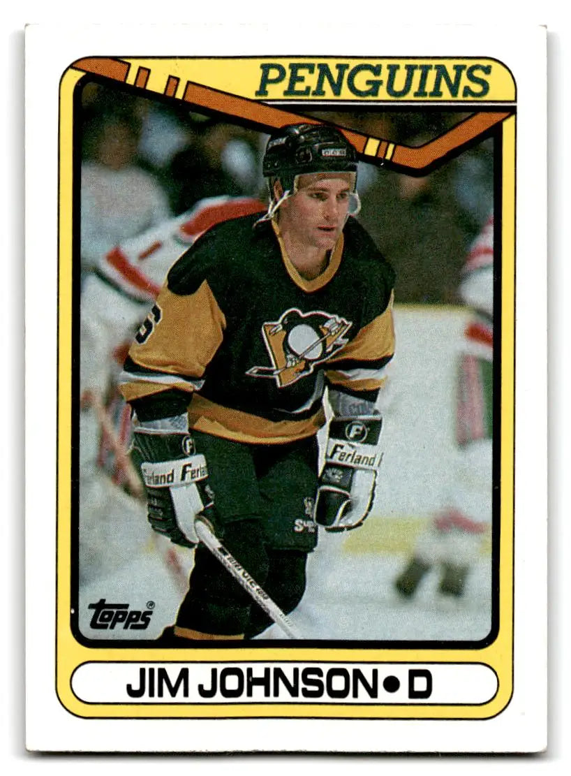 1990-91 Topps #98 Jim Johnson - Hockey Card Single