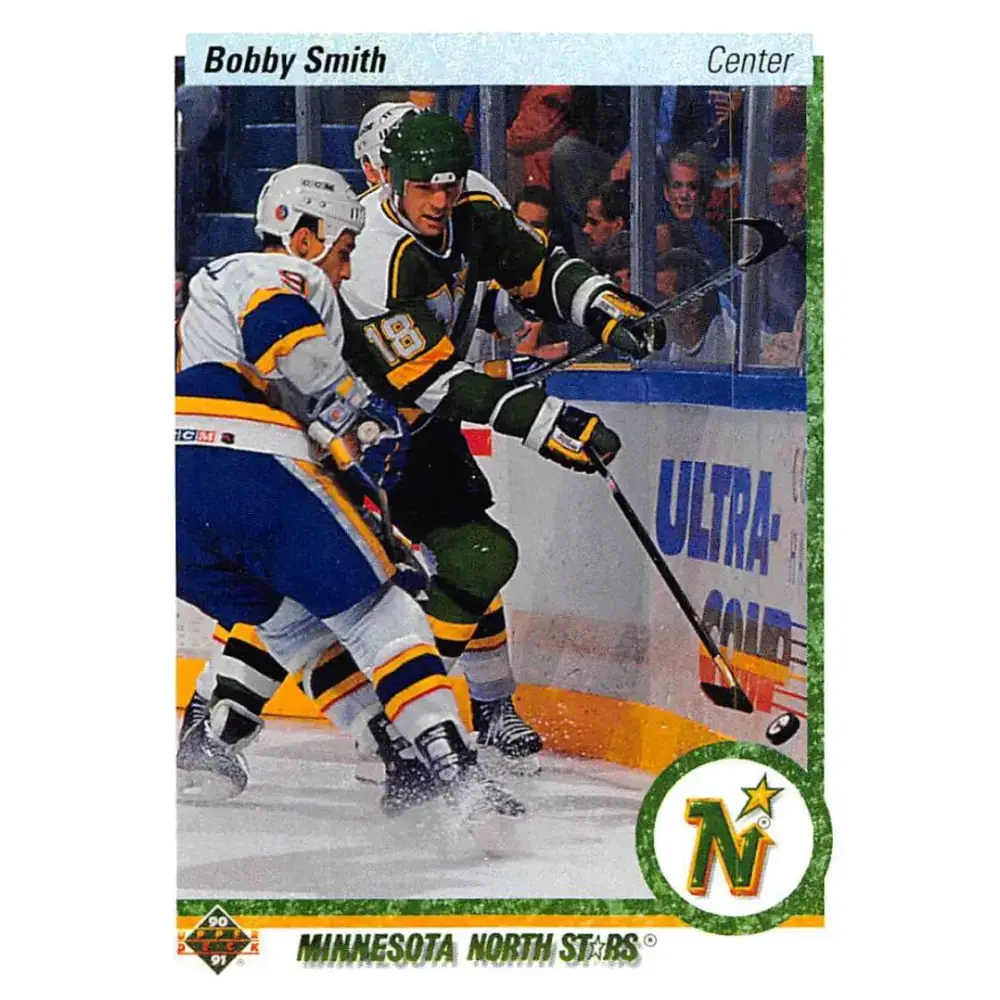 1990-91 Upper Deck #406 Bobby Smith NM-MT Hockey Card - Hockey Card Single