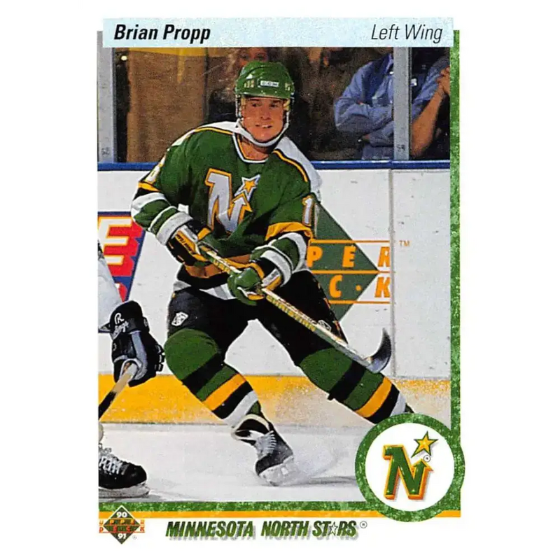 1990-91 Upper Deck #409 Brian Propp NM-MT Hockey Card - Hockey Card Single