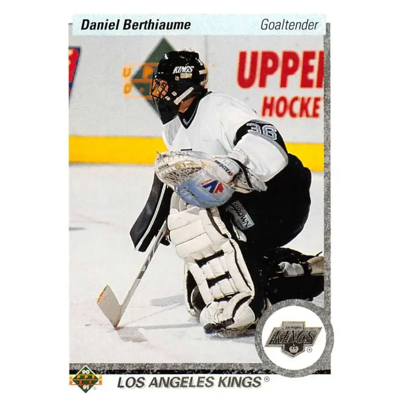 1990-91 Upper Deck #412 Daniel Berthiaume NM-MT Hockey Card - Hockey Card Single