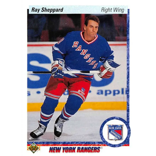 1990-91 Upper Deck #420 Ray Sheppard NM-MT Hockey Card