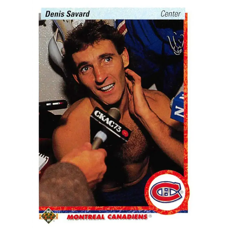 1990-91 Upper Deck #426 Denis Savard NM-MT Hockey Card - Hockey Card Single