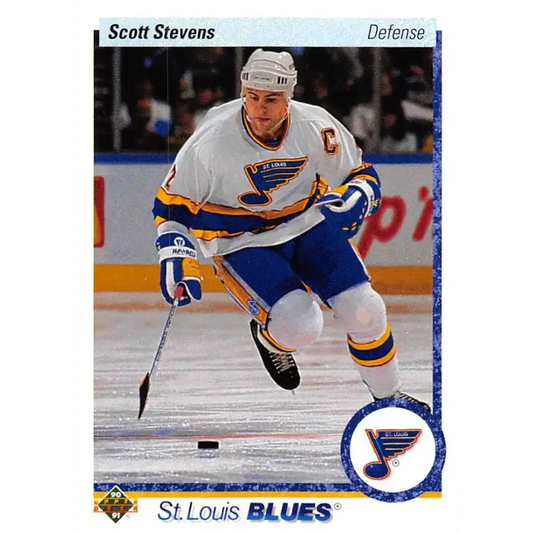 1990-91 Upper Deck #436 Scott Stevens NM-MT Hockey Card
