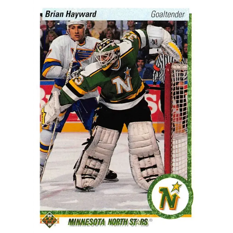 1990-91 Upper Deck #449 Brian Hayward NM-MT Hockey Card - Hockey Card Single