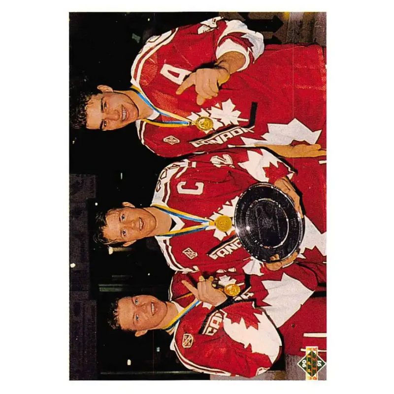 1990-91 Upper Deck #473 Eric Lindros/Steve Rice NM-MT Philadelphia Flyers Hockey Card