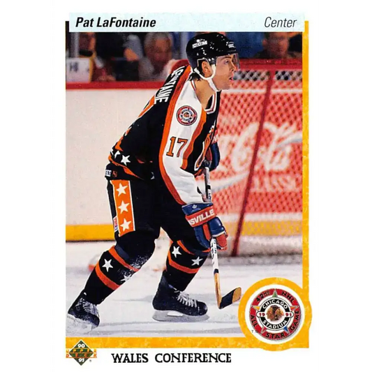1990-91 Upper Deck #479 Pat LaFontaine NM-MT Buffalo Sabres Hockey Card