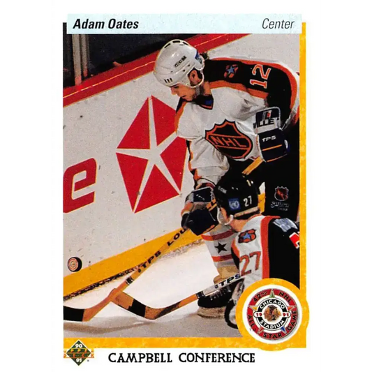 1990-91 Upper Deck #483 Adam Oates NM-MT St. Louis Blues Hockey Card