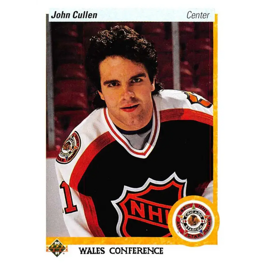 1990-91 Upper Deck #492 John Cullen NM-MT Pittsburgh Penguins Hockey Card