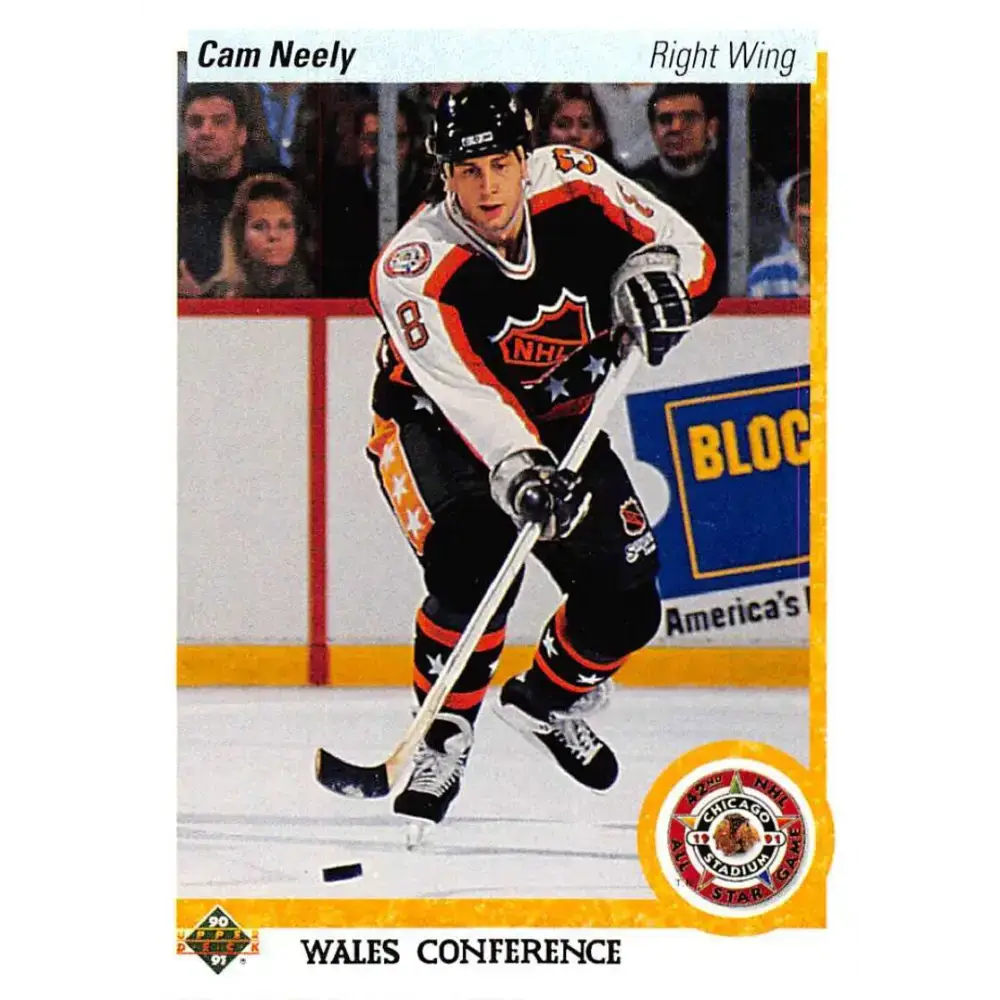 1990-91 Upper Deck #493 Cam Neely NM-MT Hockey Card - Hockey Card Single