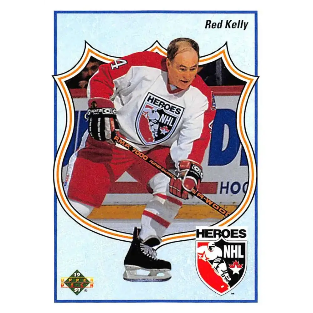 1990-91 Upper Deck #502 Red Kelly NM-MT Hockey Card - Hockey Card Single