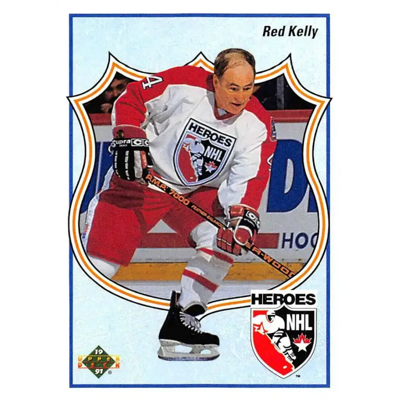 1990-91 Upper Deck #502 Red Kelly NM-MT Hockey Card - Hockey Card Single