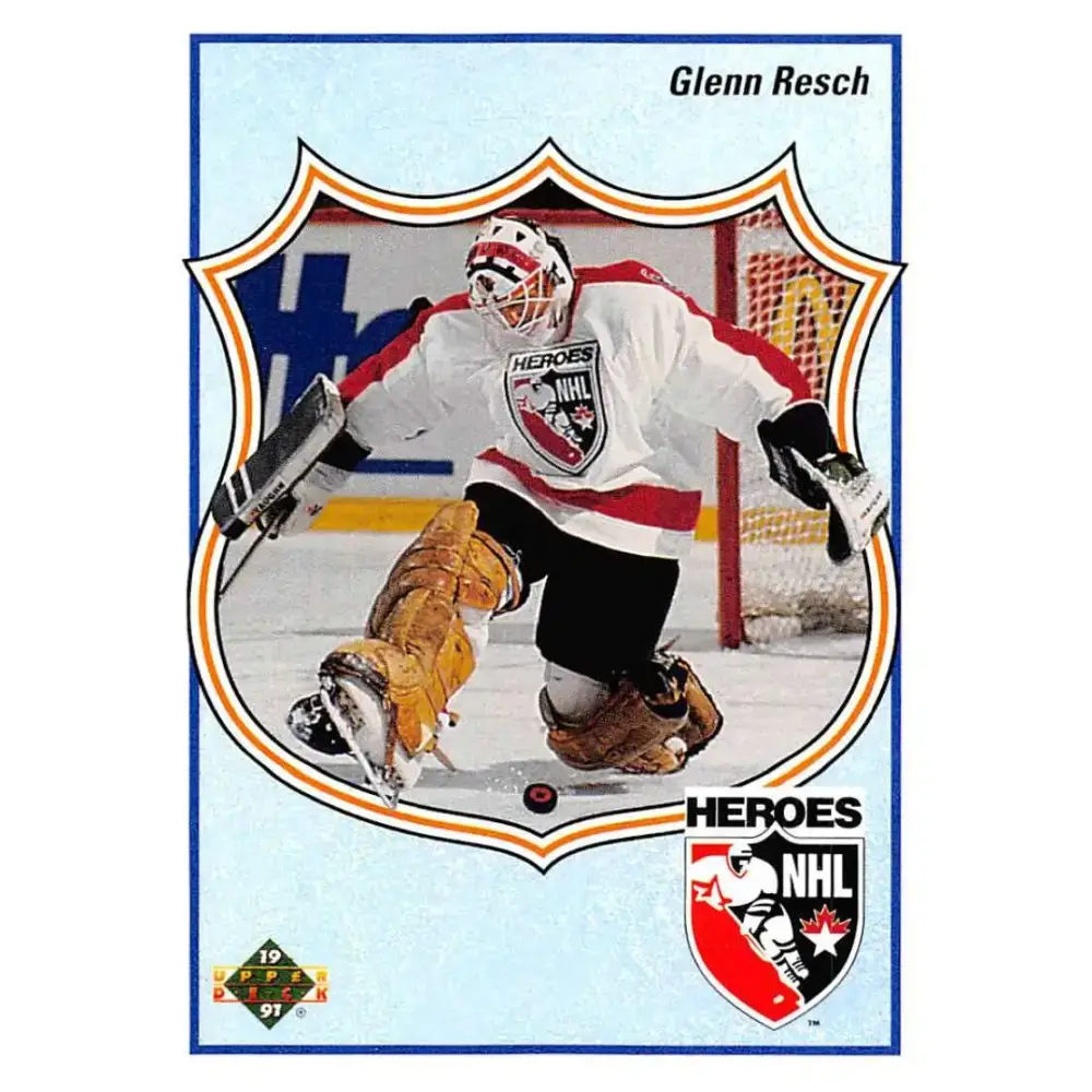 1990-91 Upper Deck #507 Glenn Resch NM-MT Hockey Card - Hockey Card Single