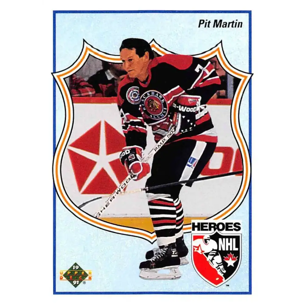 1990-91 Upper Deck #513 Pit Martin NM-MT Hockey Card - Hockey Card Single