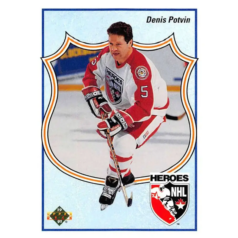 1990-91 Upper Deck #515 Denis Potvin NM-MT Hockey Card - Hockey Card Single