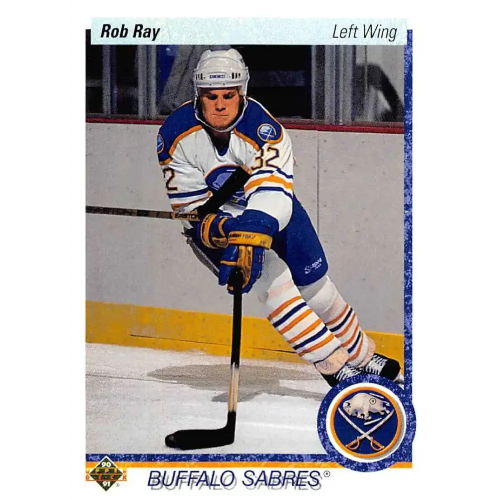 1990-91 Upper Deck #516 Robert Ray NM-MT RC Rookie Buffalo Sabres Hockey Card - Hockey Card Single