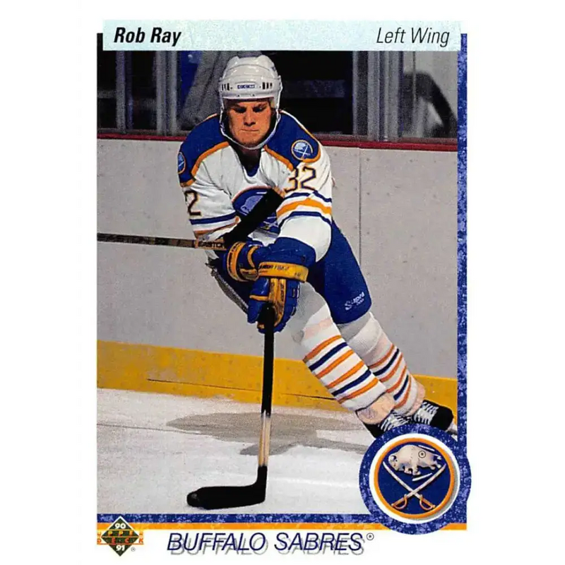1990-91 Upper Deck #516 Robert Ray NM-MT RC Rookie Buffalo Sabres Hockey Card - Hockey Card Single