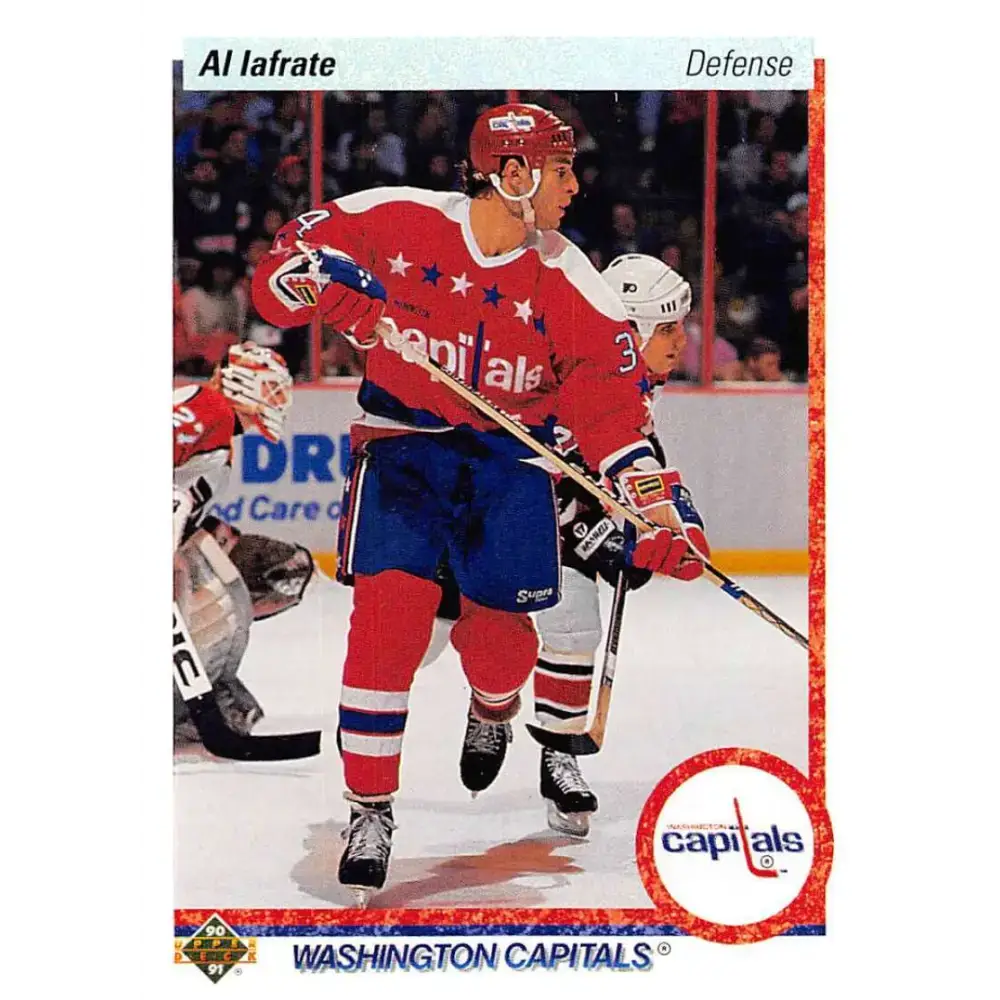 1990-91 Upper Deck #539 Al Iafrate NM-MT Hockey Card - Hockey Card Single