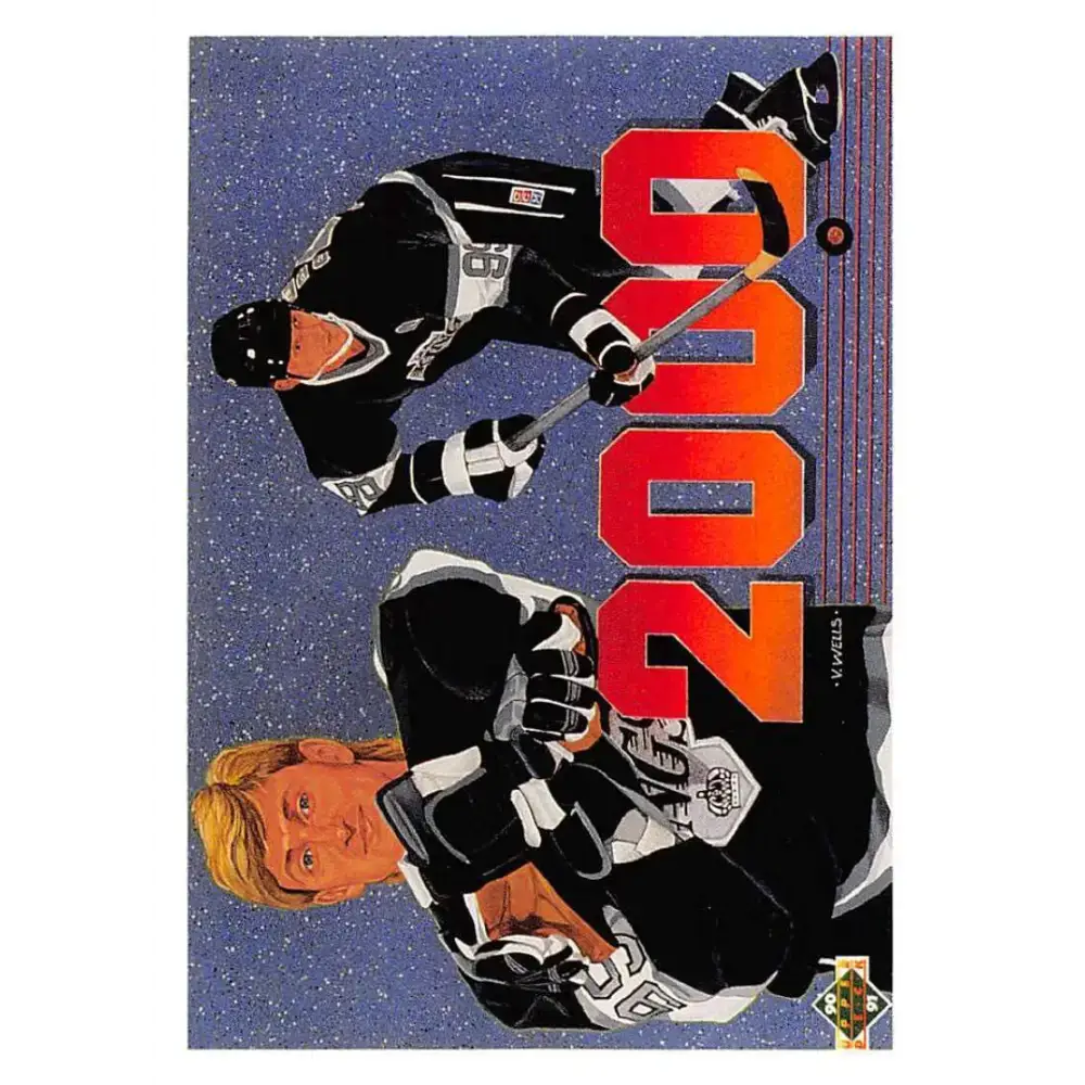 1990-91 Upper Deck #545 Wayne Gretzky NM-MT Los Angeles Kings Hockey Card - Hockey Card Single