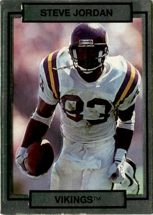 1990 Action Packed #154 Steve Jordan - Football Card Single