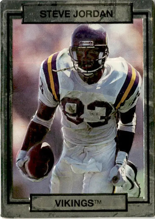 1990 Action Packed #154 Steve Jordan - Football Card Single