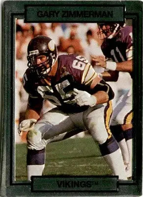 1990 Action Packed #160 Gary Zimmerman - Football Card Single
