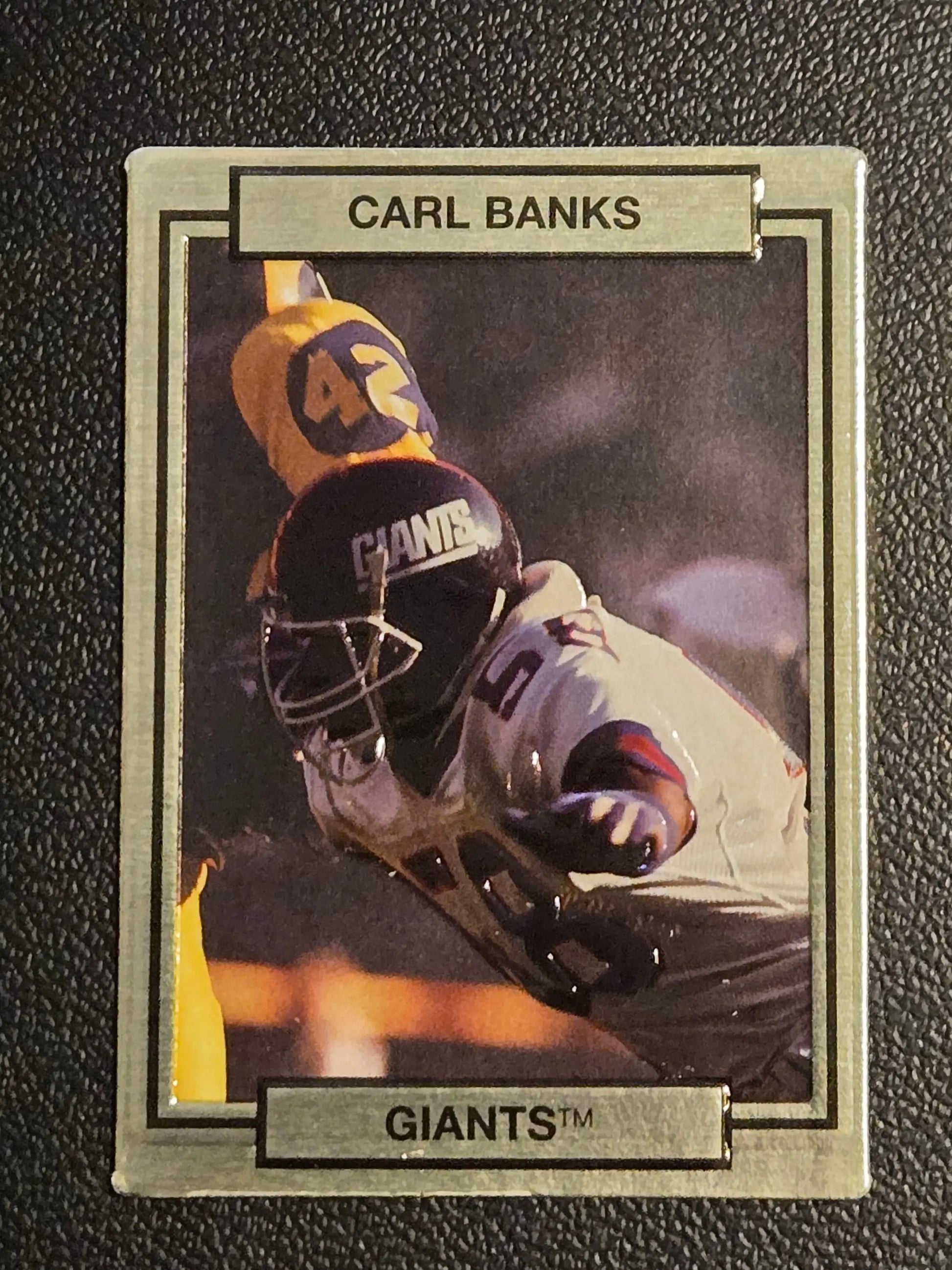1990 Action Packed #182 Carl Banks - Football Card Single