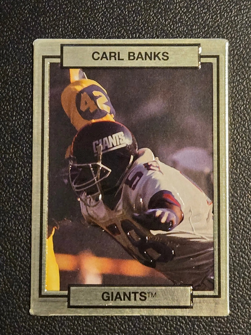 1990 Action Packed #182 Carl Banks - Football Card Single