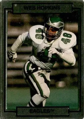 1990 Action Packed #205 Wes Hopkins - Football Card Single