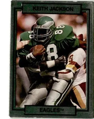1990 Action Packed #206 Keith Jackson - Football Card Single