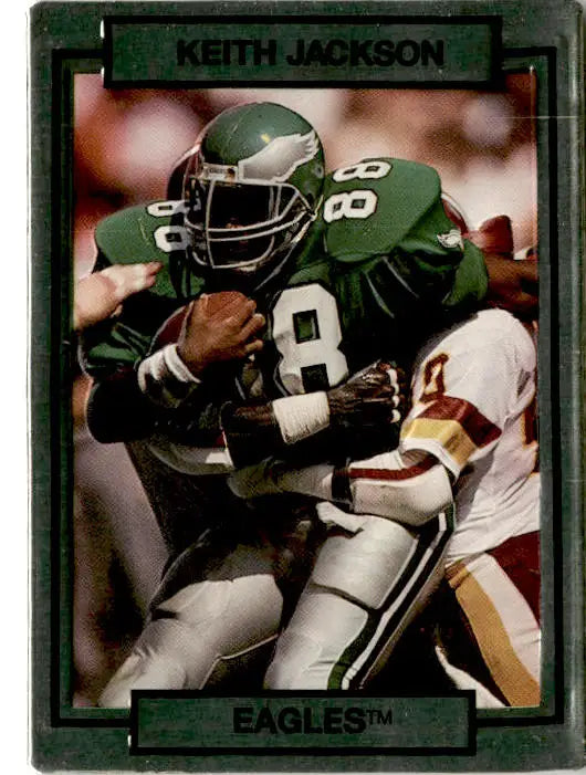 1990 Action Packed #206 Keith Jackson - Football Card Single