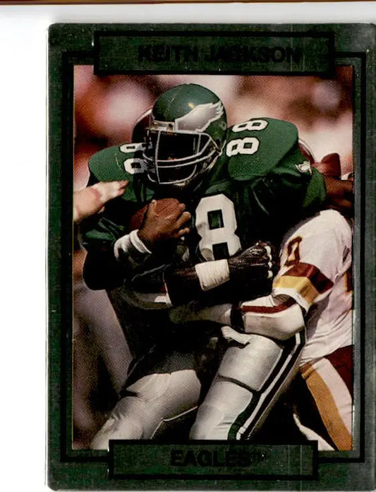 1990 Action Packed #206 Keith Jackson - Football Card Single