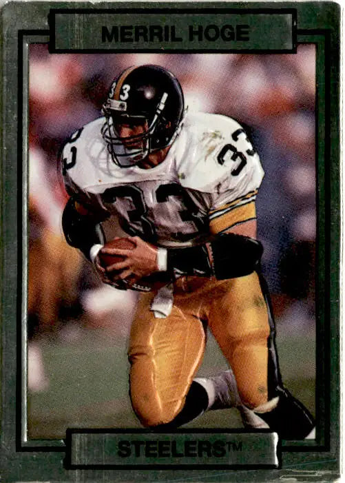 1990 Action Packed #223 Merril Hoge - Football Card Single