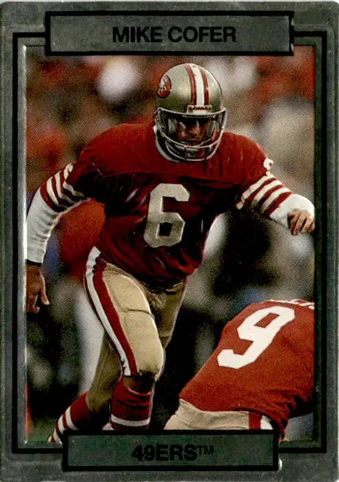 1990 Action Packed #241 Mike Cofer - Football Card Single