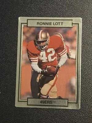 1990 Action Packed #244 Ronnie Lott - Football Card Single