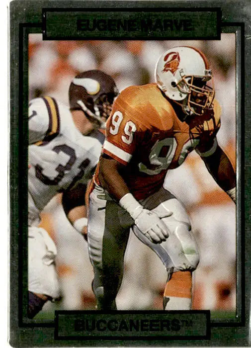 1990 Action Packed #266 Eugene Marve - Football Card Single