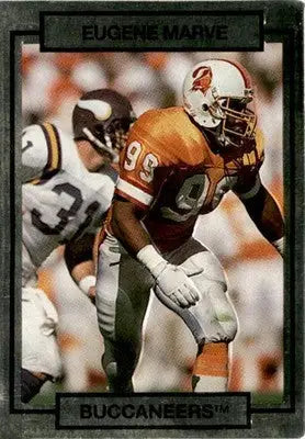 1990 Action Packed #266 Eugene Marve - Football Card Single
