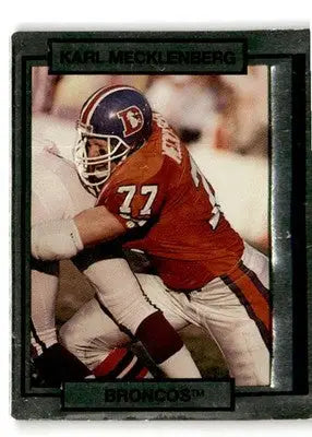 1990 Action Packed #68 Karl Mecklenburg - Football Card Single
